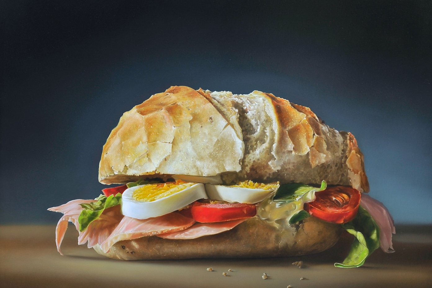 Broodje gezond II 2009 80 x 100 o/dCHR Pan 2009 Ned