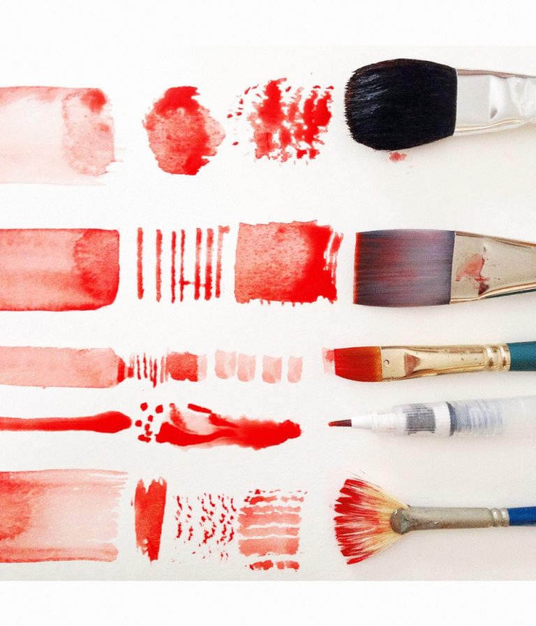 watercolor-techniques-1-favorite-tools-humm-gouache-paint-tipsasas