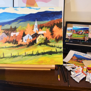 akryl draw planet kurz online