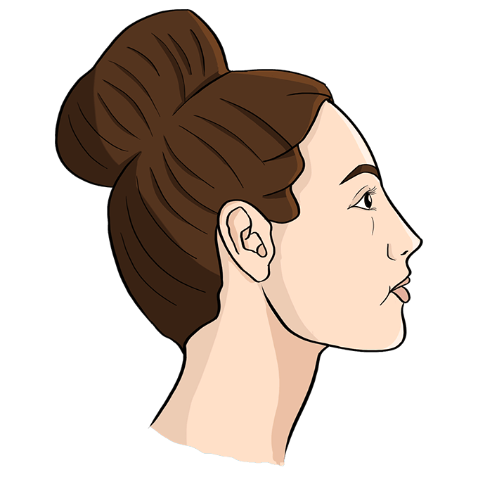 Woman-Side-Profile-Step-10