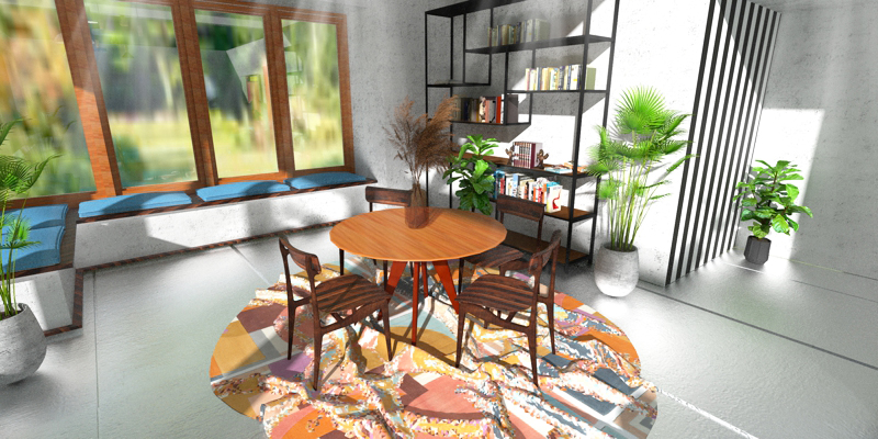 Online kurz designu interiérů. Bytový design pro začátečníky