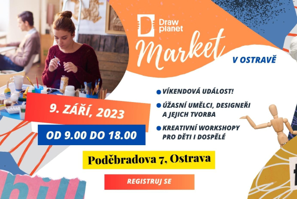 Podzimní Draw Planet Market banner